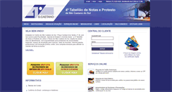 Desktop Screenshot of 4cartorioscs.com.br